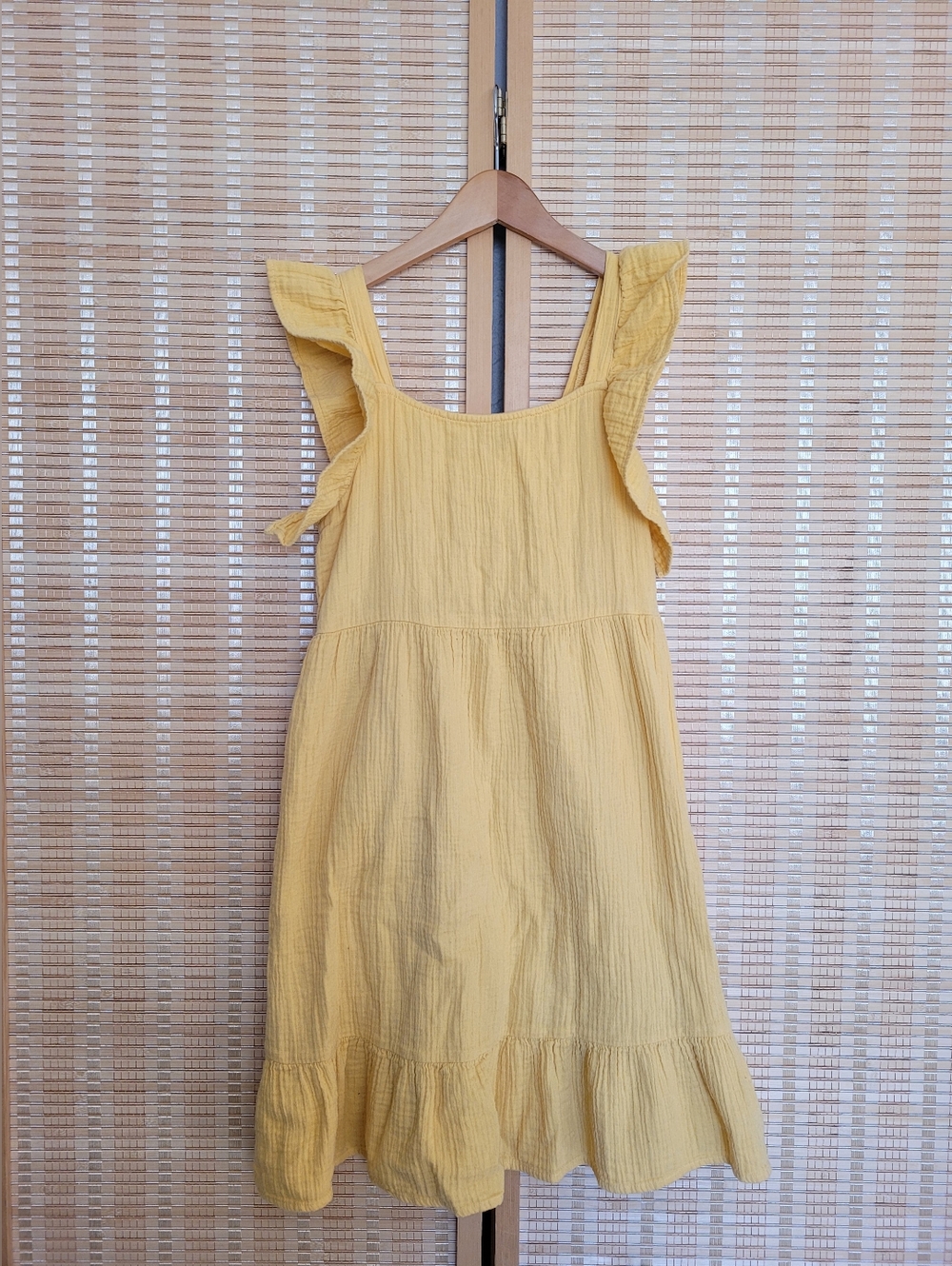 Cat & Jack Yellow Ruffled Sundress